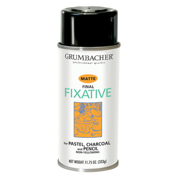 Grumbacher Final Fixative Matte, 11.75oz Spray