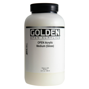 GOLDEN Open Acrylic Mediums Gloss 32 oz