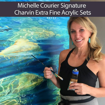 Michelle Courier Signature Charvin Extra-Fine Acrylics Sets