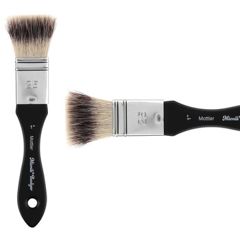 Mimik Synthetic Badger Brush, Mottler Size 1"