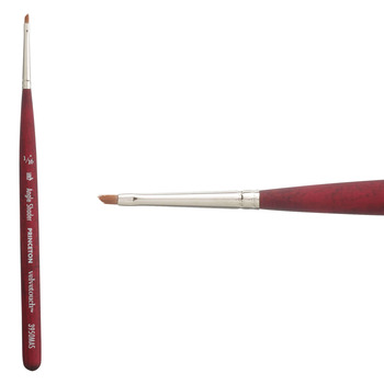Princeton Velvetouch™ Series 3950 Synthetic Blend Brush 1/16" Mini Angle Shader