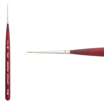 Princeton Velvetouch™ Series 3950 Synthetic Blend Brush #12/0 Mini Round