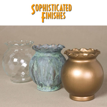 Sophisticated Finishes Metallic Surfacers And Patina Solutions