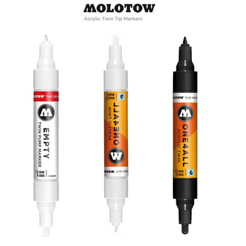 Molotow ONE4ALL Twin Tip Acrylic Markers