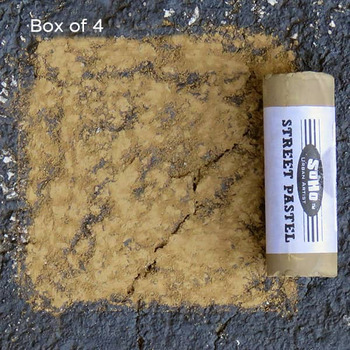 Box of 4 Soho Jumbo Street Pastels Muddy Brown