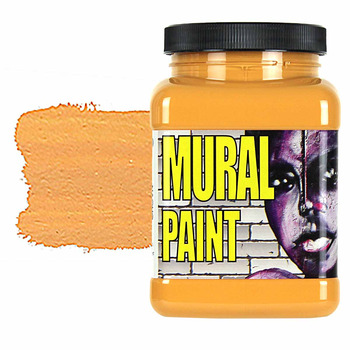 Chroma Acrylic Mural Paint - Nacho (Yellow Orange), 16oz