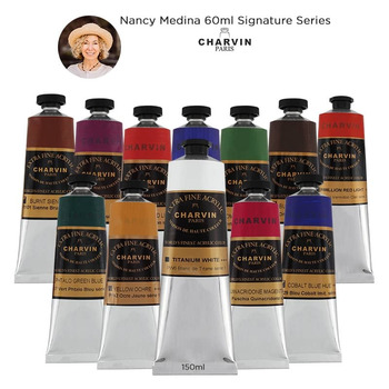 Nancy Medina 60ml Charvin Extra Fine Artists Acrylics Signature Set