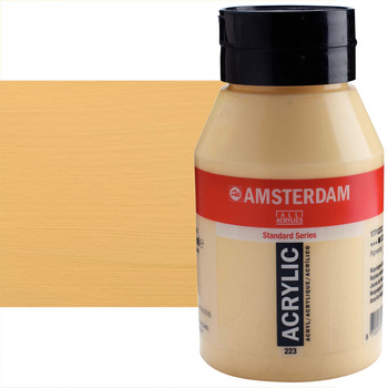 Amsterdam Standard Series Acrylic Paint - Naples Yellow Deep, 1 Liter Jar