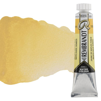 Rembrandt Artists' Watercolor, Naples Yellow Deep 20ml Tube