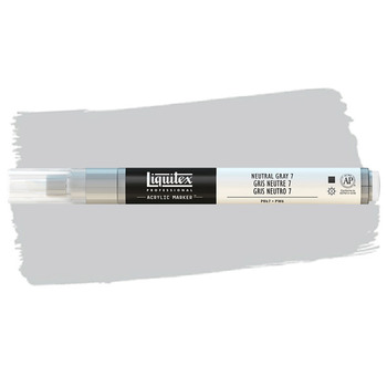 Liquitex Professional Paint Marker Fine (2mm) - Neutral Gray 7