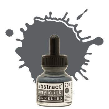 Sennelier Abstract Acrylic Ink - Neutral Grey, 30ml