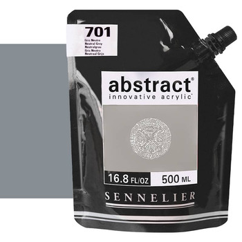Sennelier Abstract Acrylic Neutral Grey 500ml
