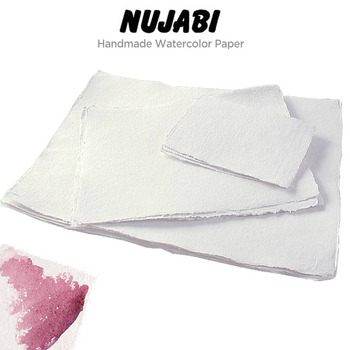 Nujabi Individually Handmade Watercolor Paper Sheets