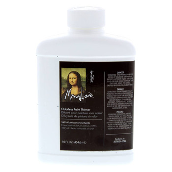 Mona Lisa Odorless Thinner, 16oz Bottle