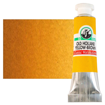 Old Holland Classic Watercolor 18ml - Old Holland Yellow Brown