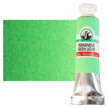 Old Holland Classic Watercolor 18ml - Permanent Green Light