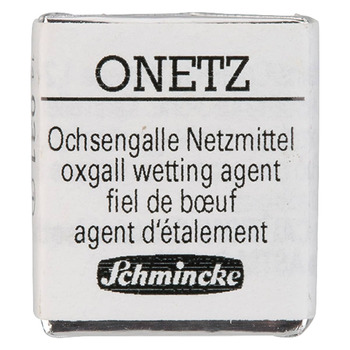 Schmincke Horadam Watercolor Onetz (Oxgall) Wetting Agent Half-Pan