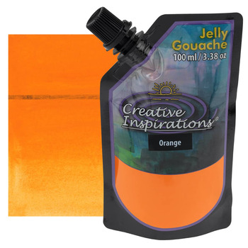 Creative Inspirations Jelly Gouache Pouch - Orange (100ml)