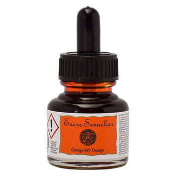 Sennelier Shellac Ink 30ml Bottle - Orange