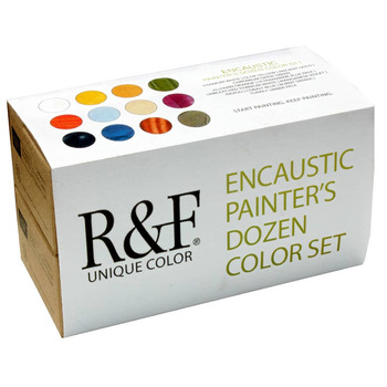 R&F Encaustic 40ml Painter's Dozen Set
