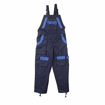 PaintWear™ "Bib Style" Overall Male Small - Navy / Royal
