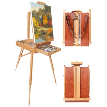 Paris Deluxe French Easel w/ Leather Carry Strap