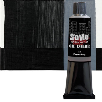 Soho Artist Oil Color Payne's Grey, 170ml Tube