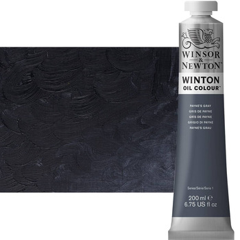 Winton Oil Color - Payne's Grey, 200ml Tube