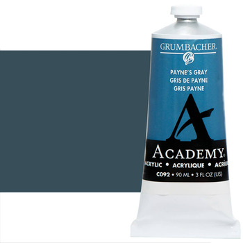 Grumbacher Academy Acrylics Payne's Grey 90 ml