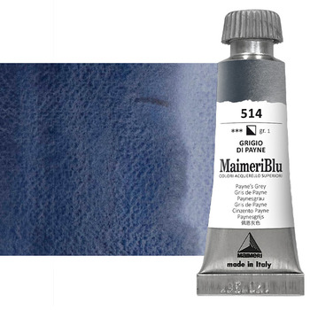 Maimeri-Blu Superior Watercolor - Payne's Grey, 12ml