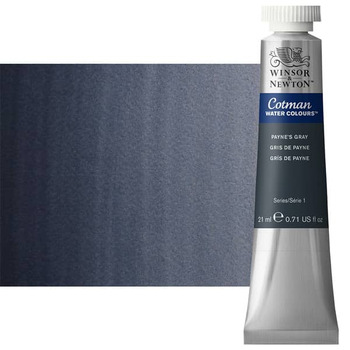 Winsor & Newton Cotman Watercolor 21 ml Tube - Payne's Grey