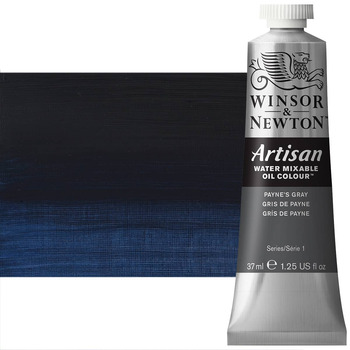 Winsor & Newton Artisan Water Mixable Oil Color - Payne's Grey, 37ml Tube