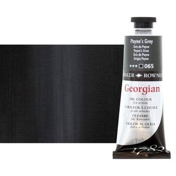 Daler-Rowney Georgian Oil Color 38ml Tube - Payne's Grey