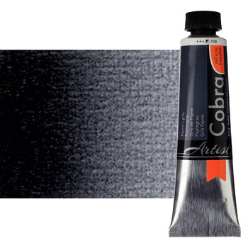 Cobra Water-Mixable Oil Color, Payne's Grey 40ml Tube