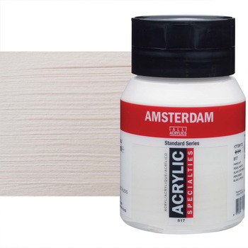 Amsterdam Standard Series Acrylic Paint - Pearl White, 500ml Jar