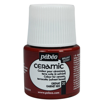 Pebeo Ceramic Color Garnet 45 ml