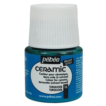 Pebeo Ceramic Color Turquoise 45 ml