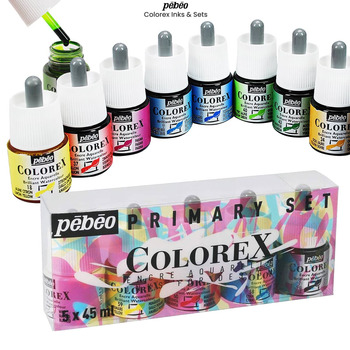 Pebeo Colorex Watercolor Inks & Ink Sets