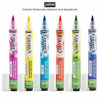 Pebeo Colorex Watercolor Markers & Sets