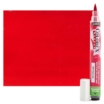 Pebeo Colorex Watercolor Marker, Turkish Red