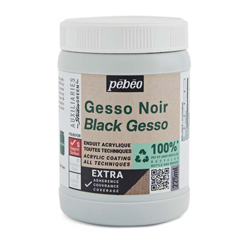 Pebeo Studio Green Black Gesso (225ml)