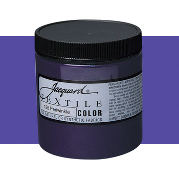 Jacquard Permanent Textile Color 8 oz. Jar - Periwinkle
