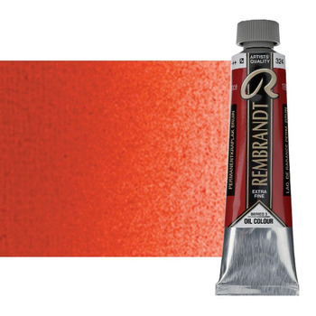 Rembrandt Extra-Fine Artists' Oil - Permanent Madder Brown, 40ml Tube