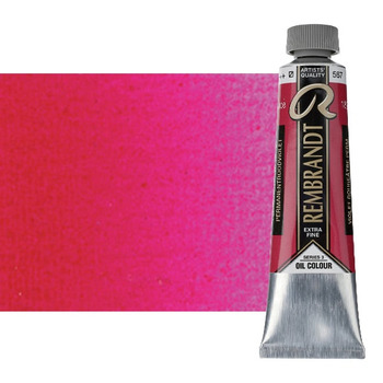 Rembrandt Extra-Fine Artists' Oil - Permanent Red Violet, 40ml Tube