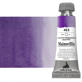 MaimeriBlu Artists Watercolor - Permanent Violet Blue, 12ml