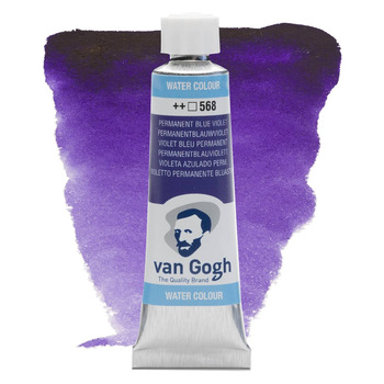 Van Gogh Watercolors - Permanent Blue Violet, 10ml Tube