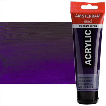Amsterdam Standard Series Acrylic Paints - Permanent Blue Violet, 120ml