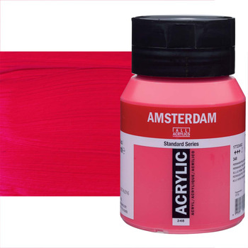 Amsterdam Standard Series Acrylic Paint - Permanent Red Purple, 250ml Tube