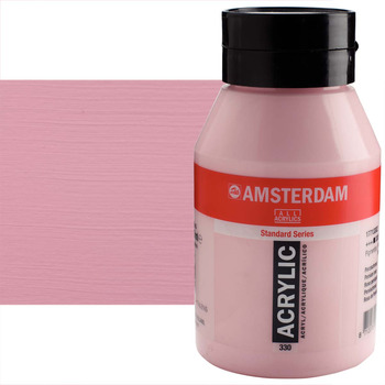 Amsterdam Standard Series Acrylic Paint - Persian Rose, 1 Liter Jar