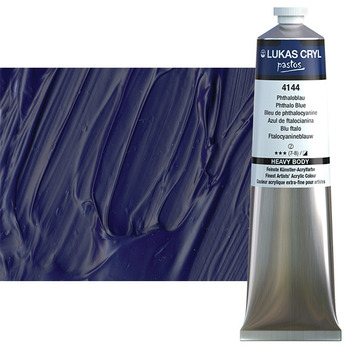 LUKAS CRYL Pastos Acrylics - Phthalo Blue, 200ml Tube